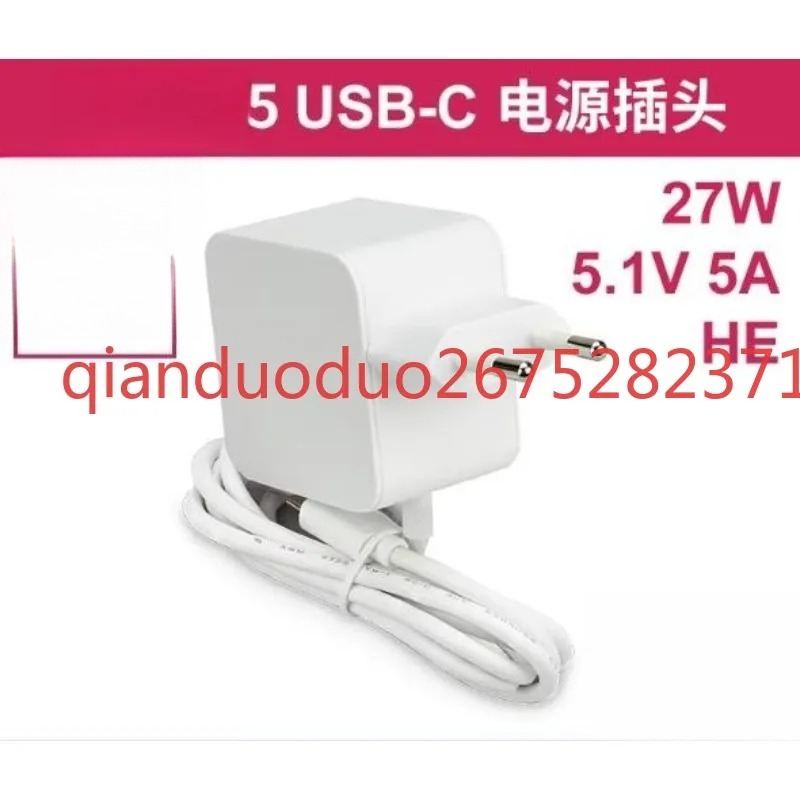 Pi Power Supply - Cocok untuk Raspberry Pi generasi ke-5,