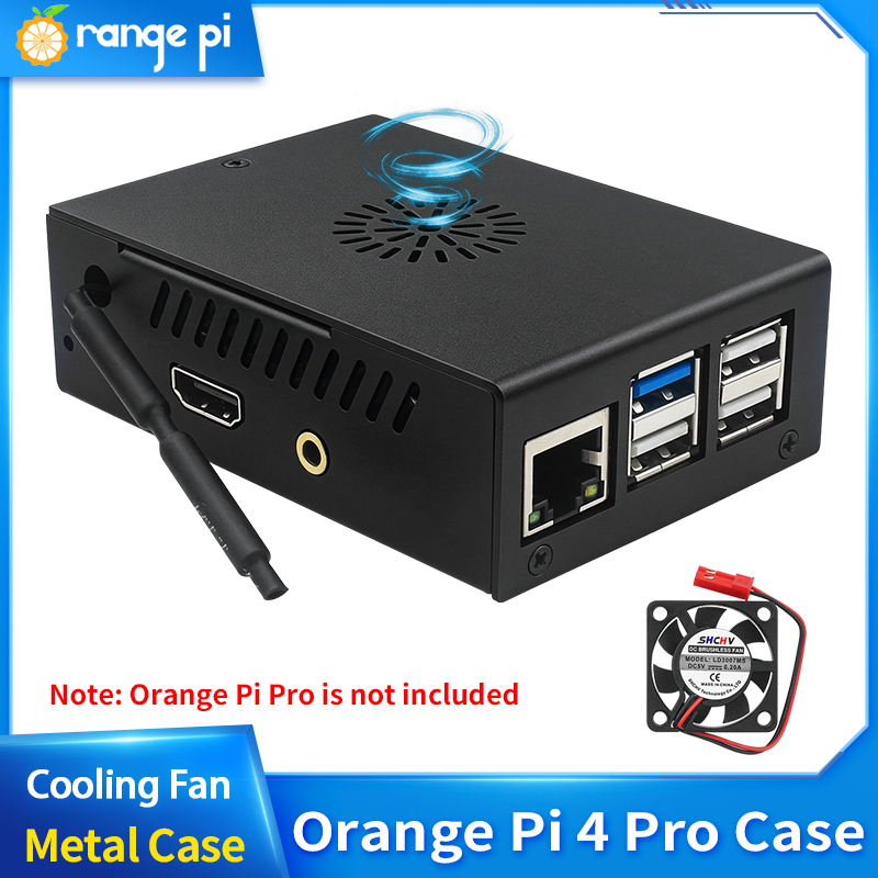 Pi Power Supply - Casing Logam Orange Pi 4 Pro