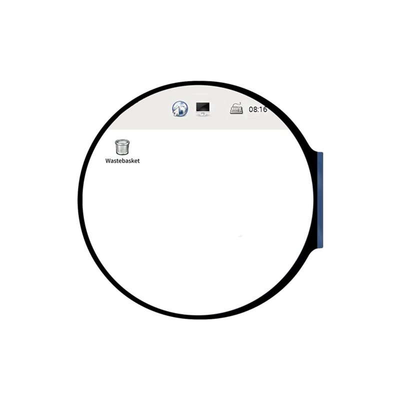 Pi Display - Layar LCD TFT DSI berbentuk bulat