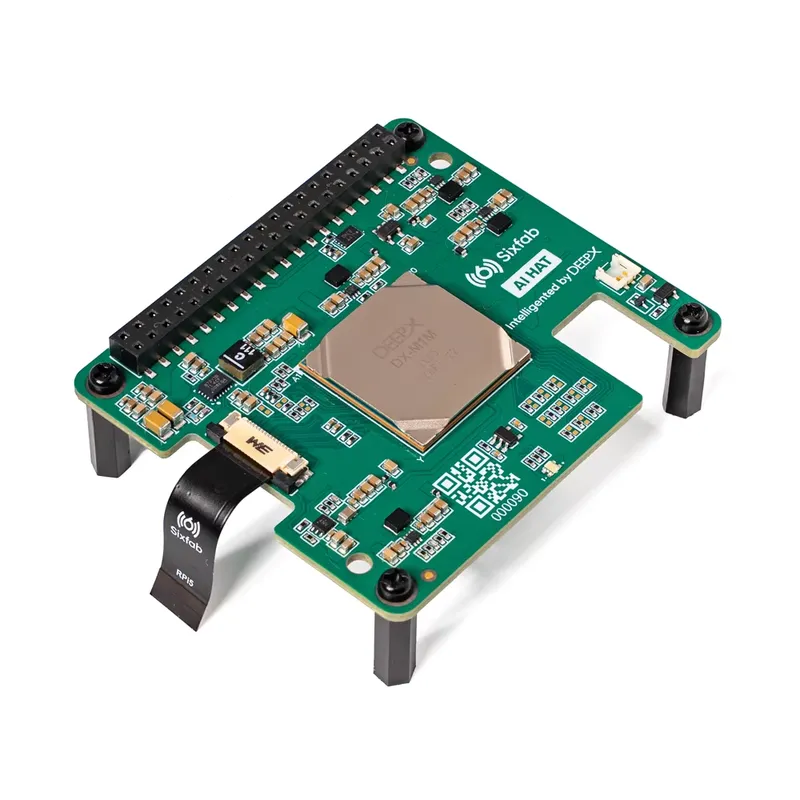 Chipboard Sixfab Ai Hat+ untuk - Raspberry Pi 5 ulasan dan harga