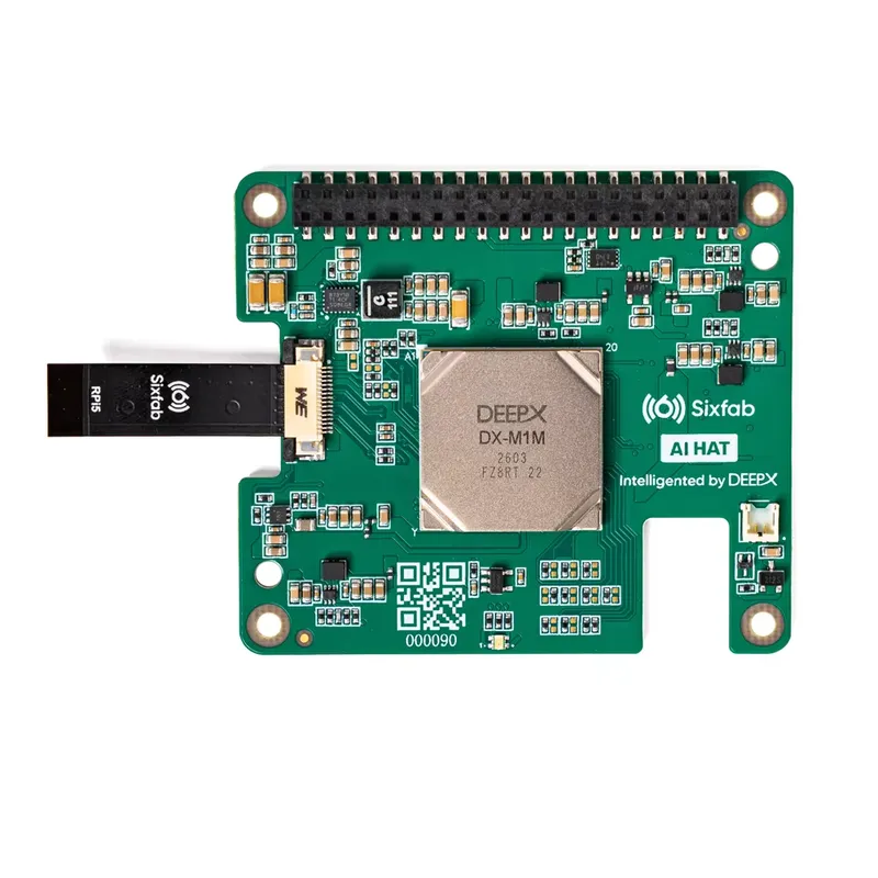 Chipboard Sixfab Ai Hat+ untuk - Raspberry Pi 5 ulasan dan harga