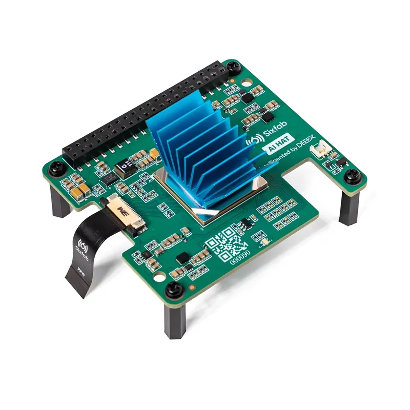Chipboard Sixfab Ai Hat+ untuk - Raspberry Pi 5 ulasan dan harga