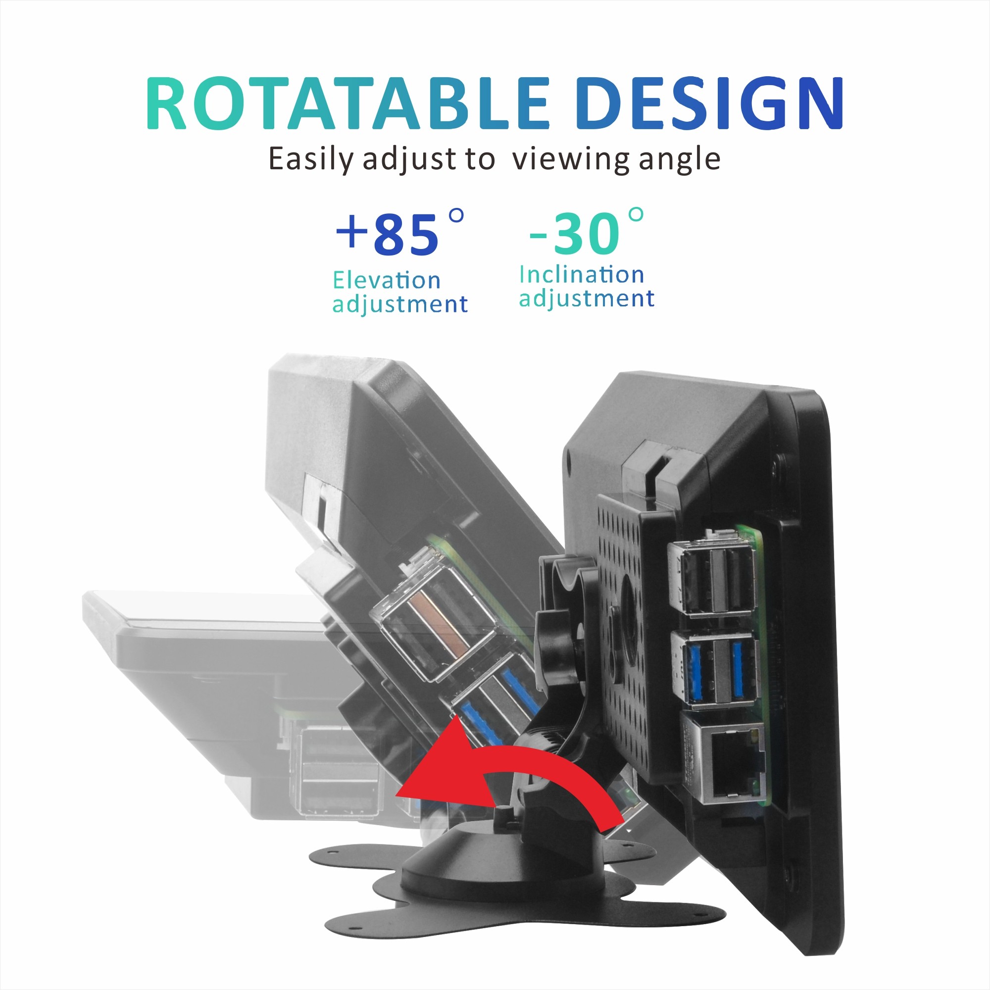 Casing OSOYOO PiStudio dengan  - Pi 5 Case ulasan dan harga
