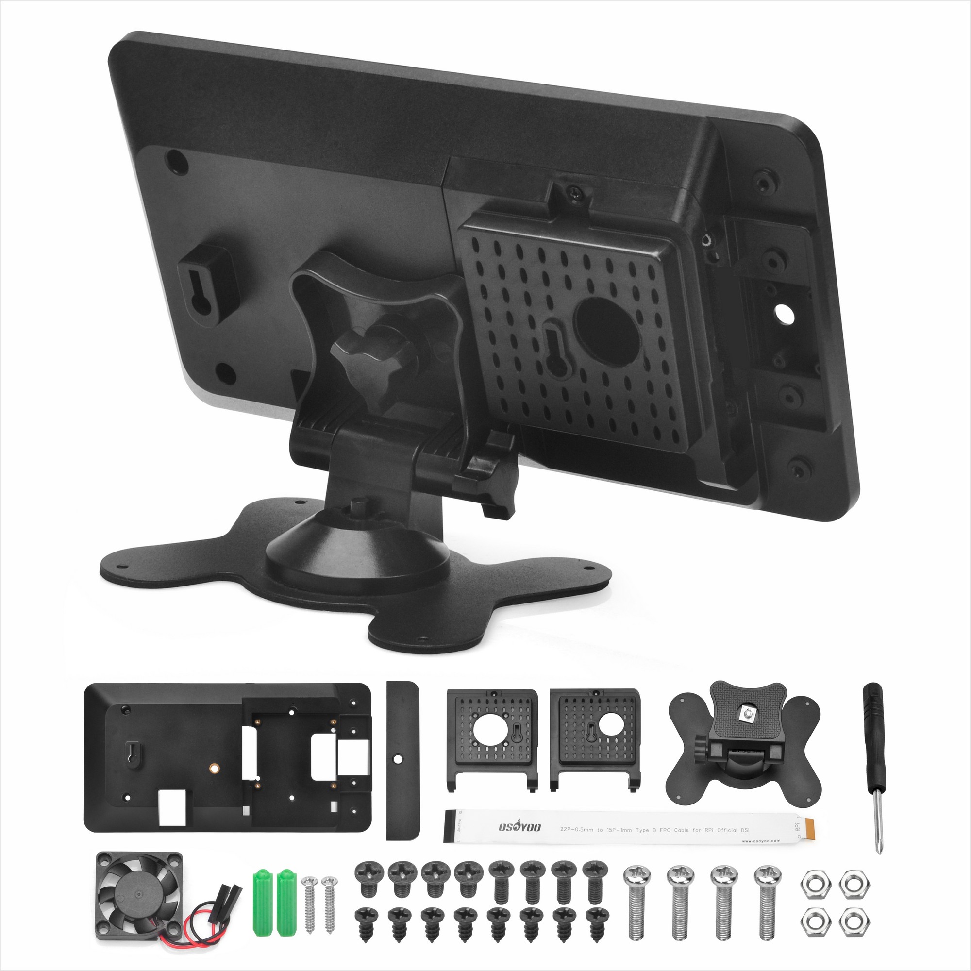 Casing OSOYOO PiStudio untuk R - Pi 4 Case ulasan dan harga