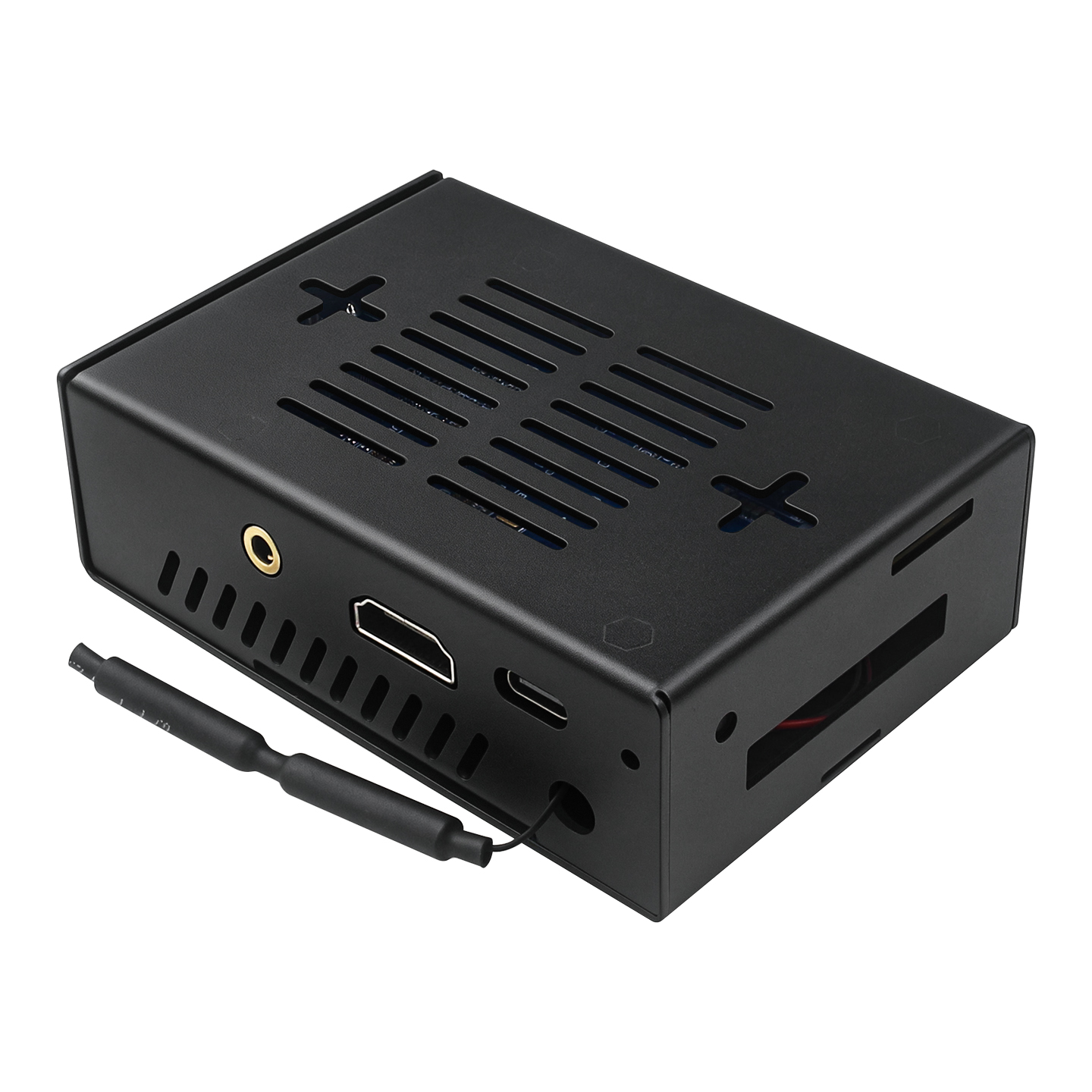 Casing Logam Orange Pi 4 Pro H - Pi Power Supply ulasan dan harga