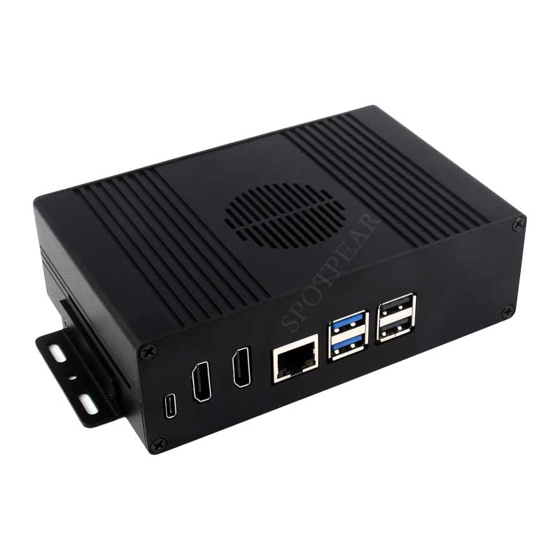 Kit casing kotak Raspberry Pi  - Pi 5 Case ulasan dan harga