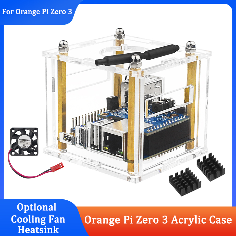Casing Akrilik Orange Pi Zero  - Pi Zero ulasan dan harga
