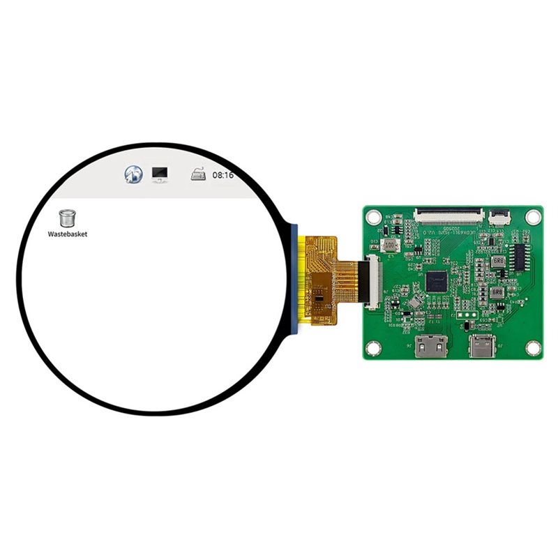 Layar LCD TFT DSI berbentuk bu - Pi Display ulasan dan harga