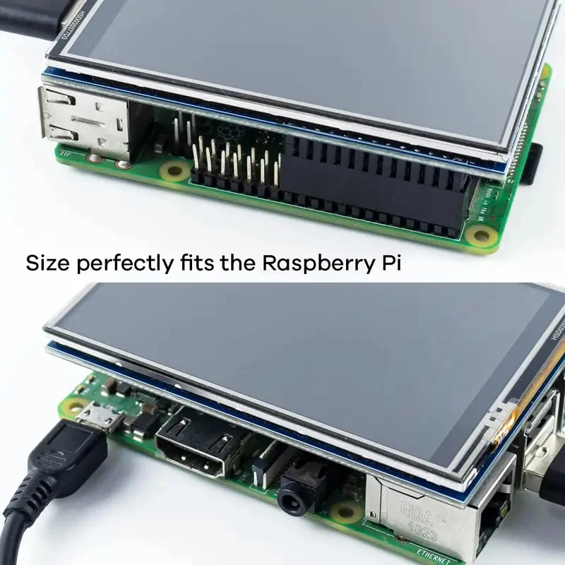Modul Layar Raspberry Pi 3,5 I - Pi Display ulasan dan harga